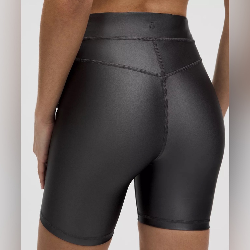 lululemon athletica Black High-Rise Bike Shorts
